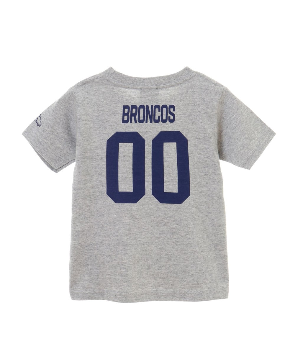 NFL プリントTシャツ【Kid’s】(DEN BRONCOS/ブロンコス)   詳細画像 GRAY 2