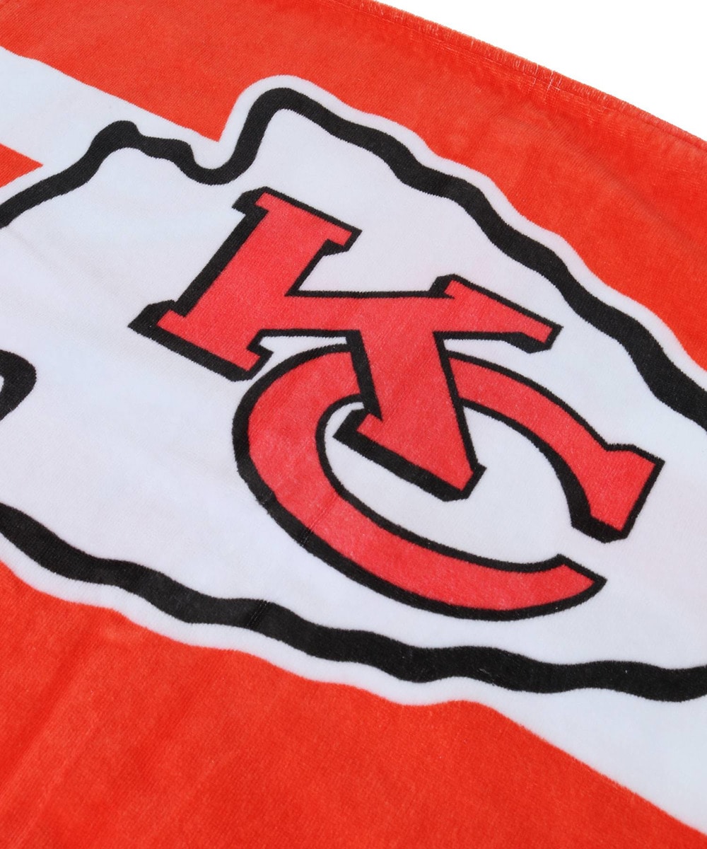 NFL バスタオル（KC CHIEFS/チーフス） RED(レッド) 詳細画像