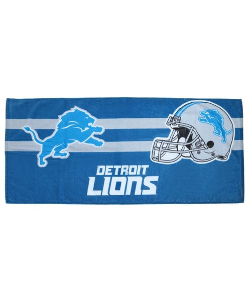 NFL バスタオル（DET LIONS/ライオンズ） BLUE(ブルー)