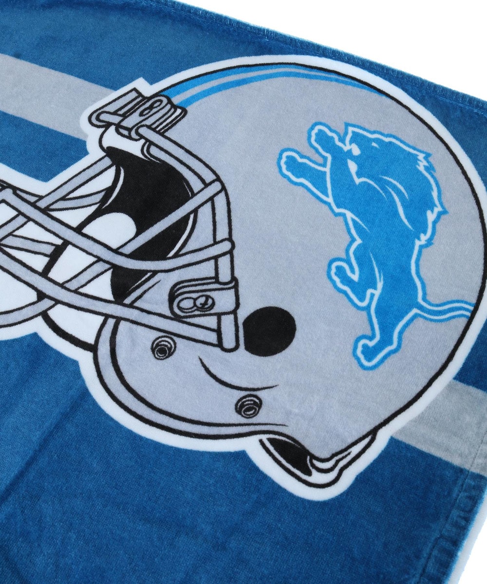 NFL バスタオル（DET LIONS/ライオンズ） BLUE(ブルー) BLUE