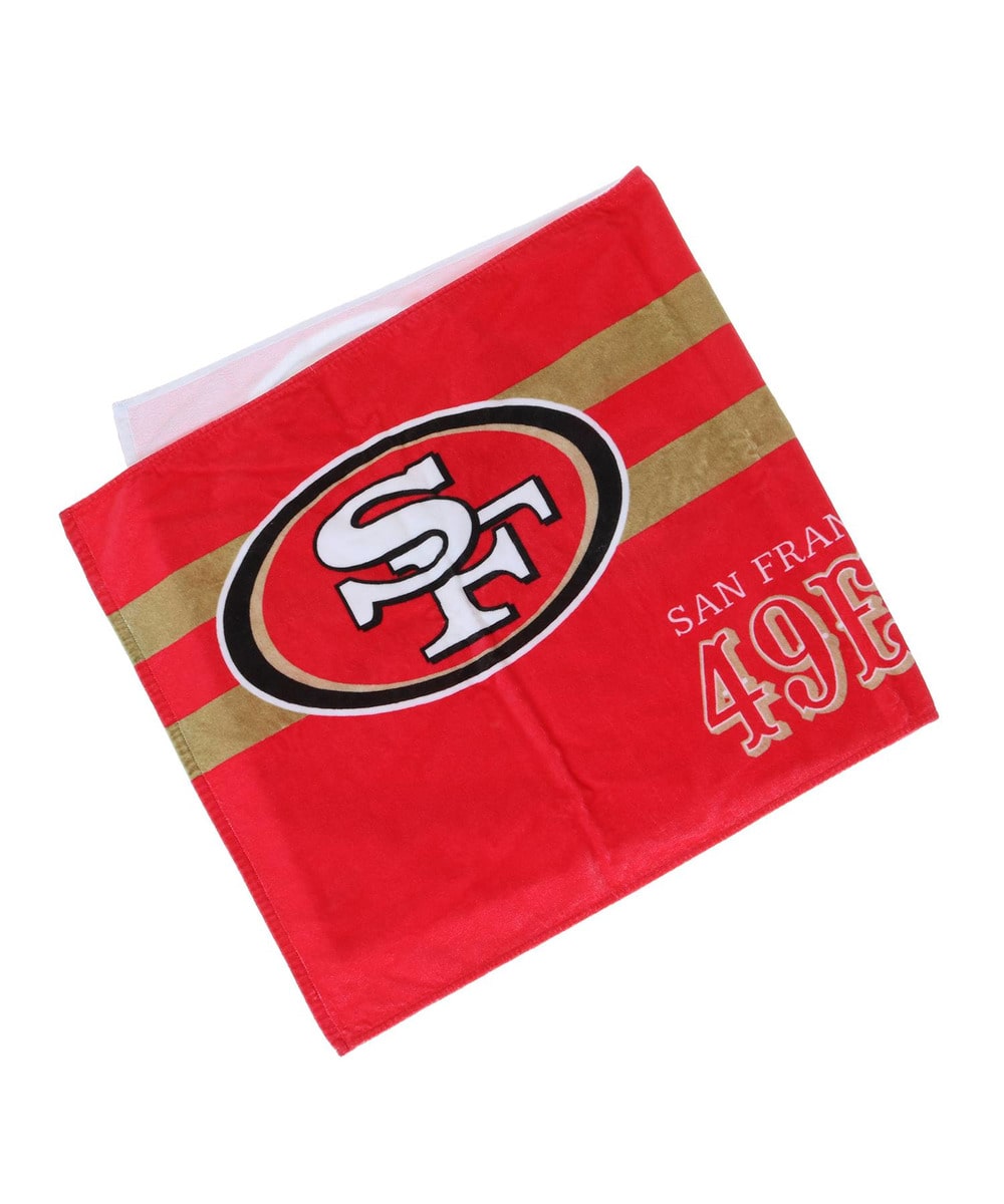 NFL バスタオル（SF 49ers/フォーティナイナーズ） RED(レッド) 詳細画像 RED 3