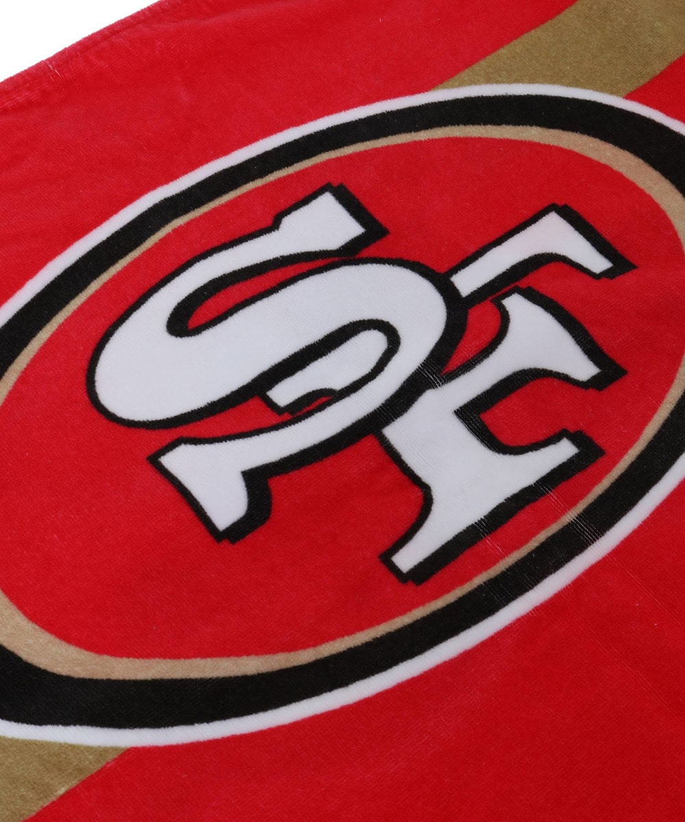NFL バスタオル（SF 49ers/フォーティナイナーズ） RED(レッド) 詳細画像 RED 5