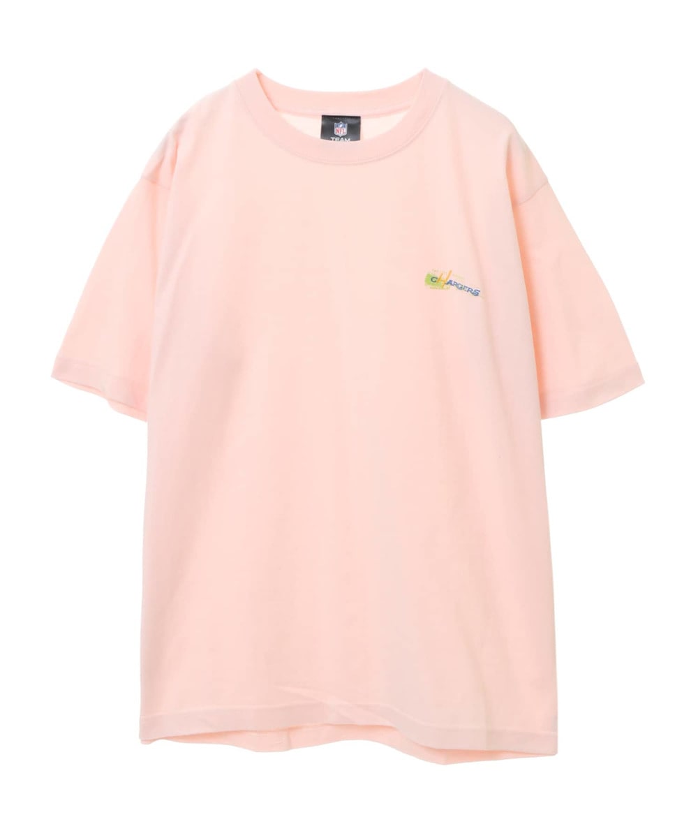 NFL ワンポイントTシャツ（LAC CHARGERS/チャージャーズ） 詳細画像 PINK 1