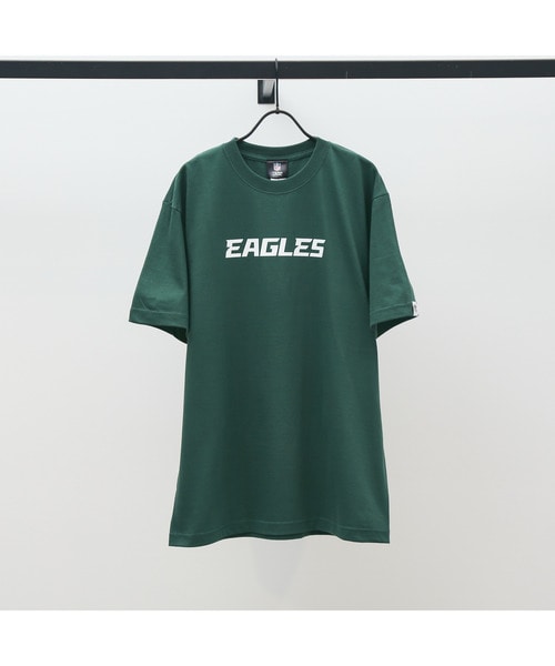 NFL Tシャツ（PHI EAGLES/イーグルス）slogan　GREEN（グリーン）S