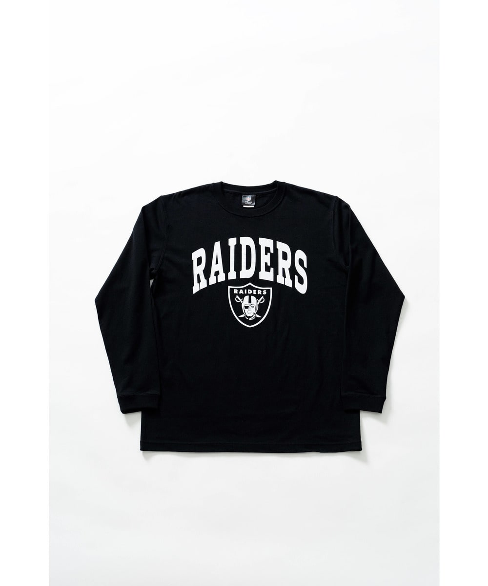 NFL HWロングスリーブTシャツ（LV RAIDERS/レイダース）BLACK（ブラック）MI 詳細画像 BLACK 1