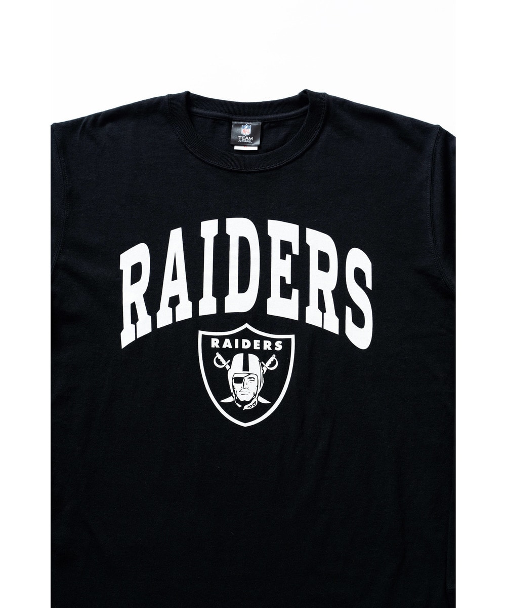 NFL HWロングスリーブTシャツ（LV RAIDERS/レイダース）BLACK（ブラック）MI 詳細画像 BLACK 2