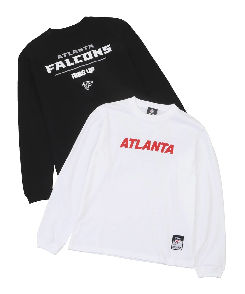 NFL ロングスリーブTシャツ（ATL FALCONS/ファルコンズ） WHITE