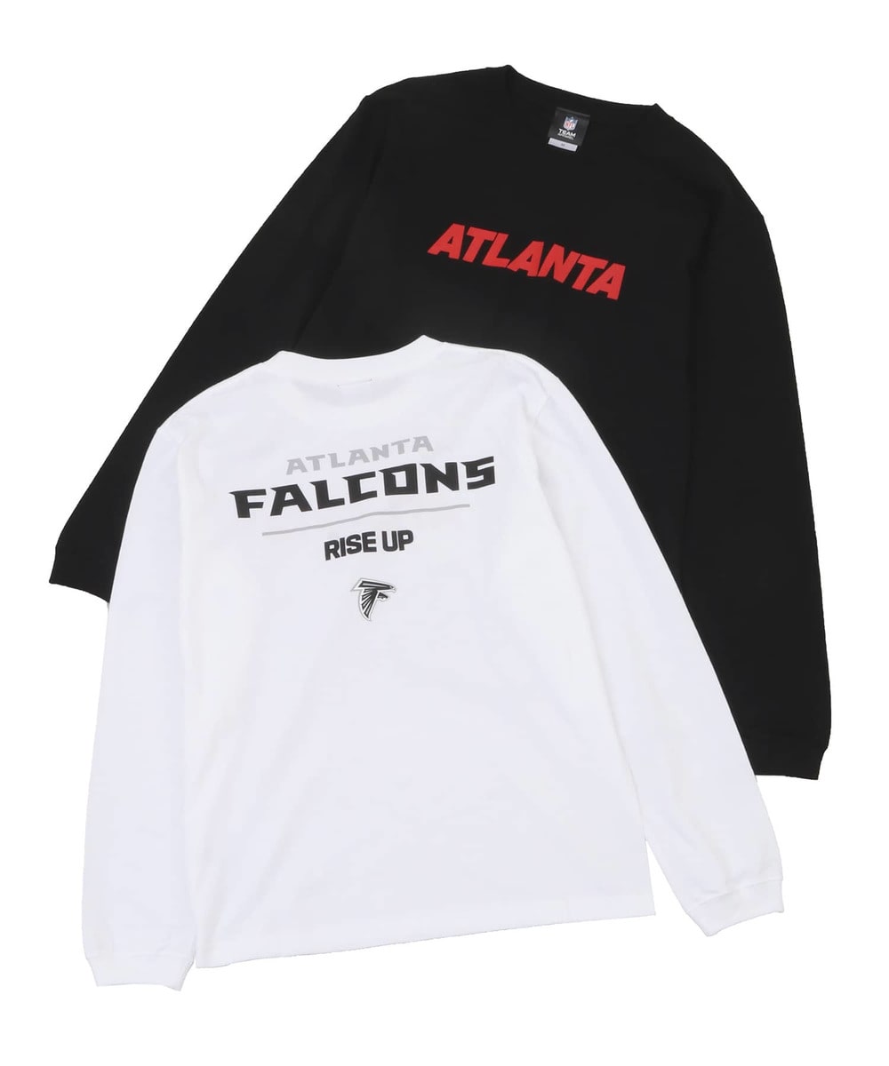 NFL ロングスリーブTシャツ（ATL FALCONS/ファルコンズ） WHITE