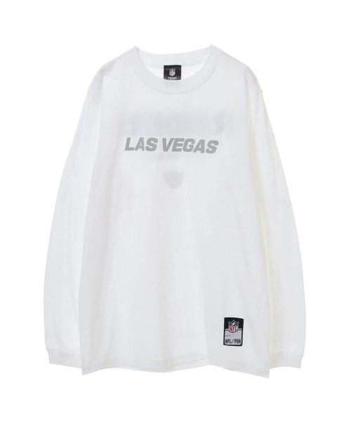 NFL ロングスリーブTシャツ（LV RAIDERS/レイダース） WHITE