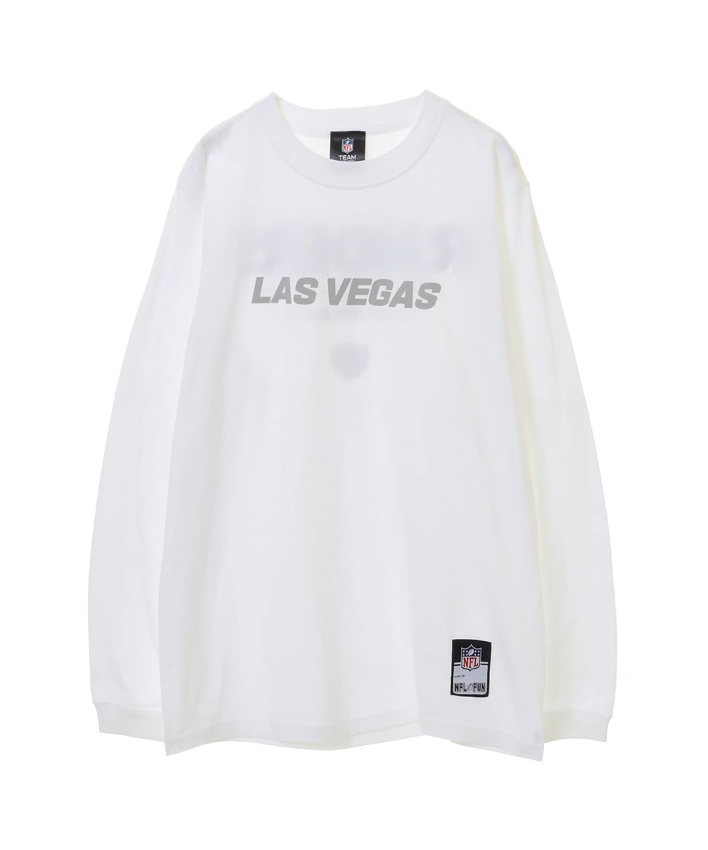 NFL ロングスリーブTシャツ（LV RAIDERS/レイダース） WHITE
