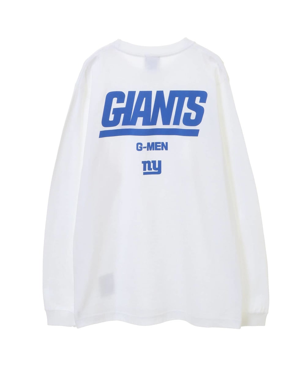 NFL ロングスリーブTシャツ（NYG GIANTS/ジャイアンツ） 詳細画像 WHITE 2