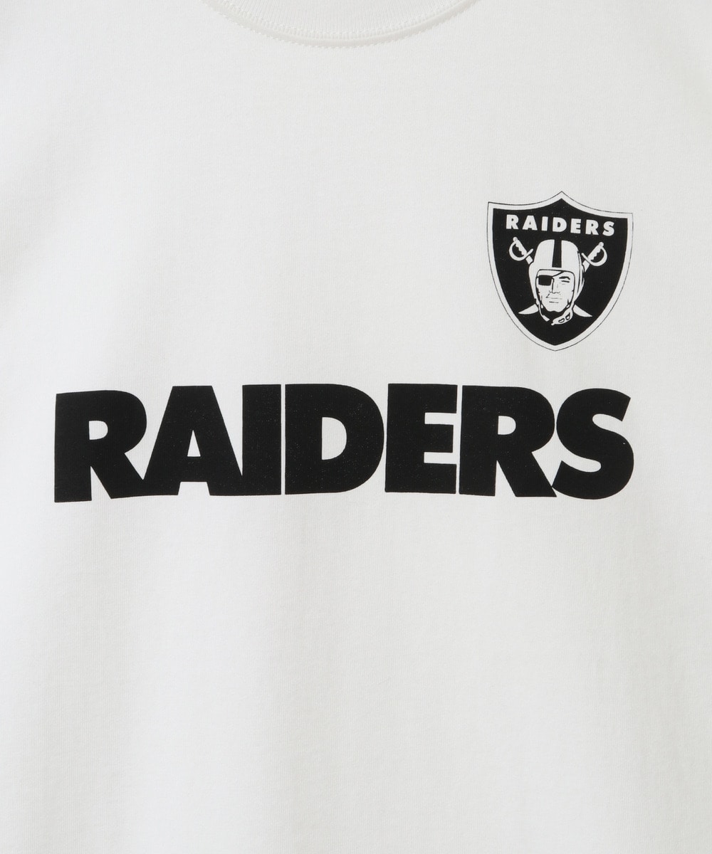 NFL HWロングスリーブTシャツ（LV RAIDERS/レイダース） 詳細画像 WHITE 3