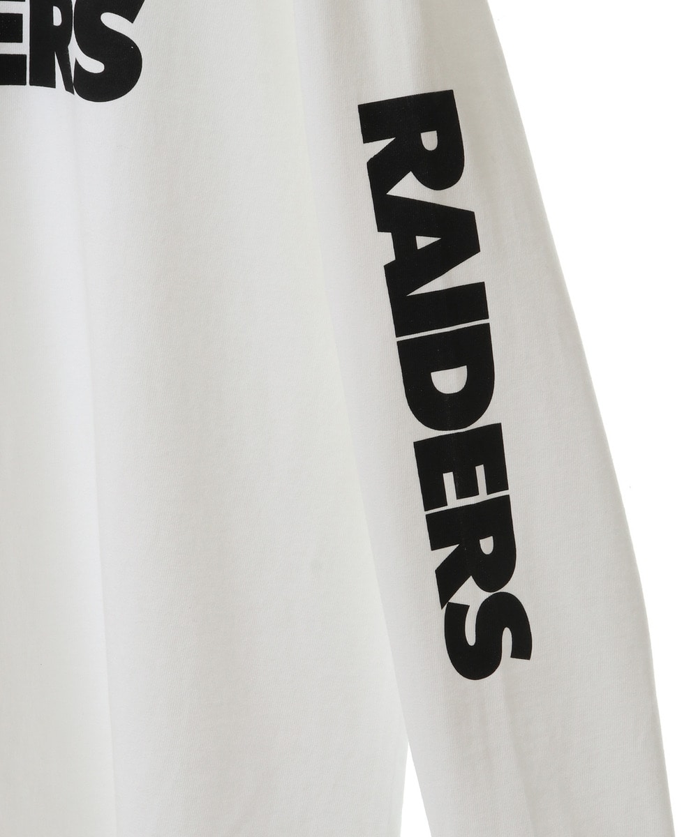 NFL HWロングスリーブTシャツ（LV RAIDERS/レイダース） 詳細画像 WHITE 4