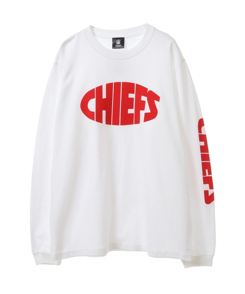 NFL ロングスリーブTシャツ（KC CHIEFS/チーフス）sleeve logo