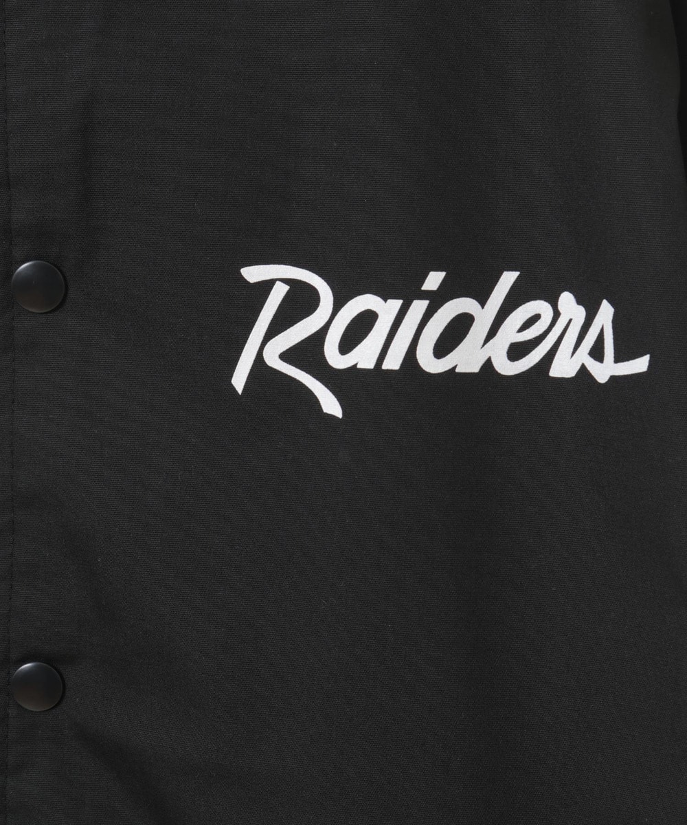NFL　コーチジャケット（LV　RAIDERS/レイダース） 詳細画像