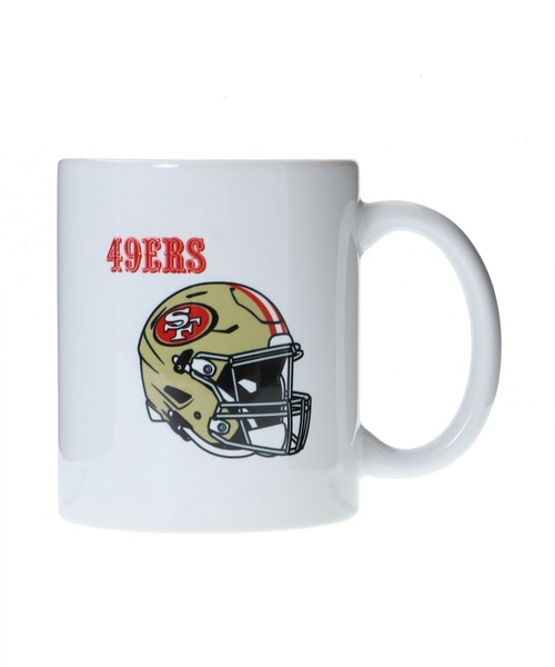 NFL マグカップ（SF 49ERS /フォーティナイナーズ）helmet/slogan