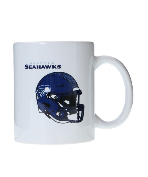 NFL マグカップ（SEA SEAHAWKS/シーホークス）helmet/slogan