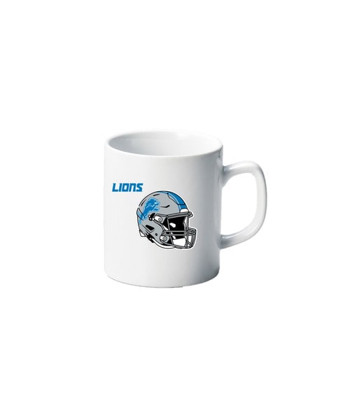 NFL マグカップ（DET LIONS/ライオンズ）helmet/slogan