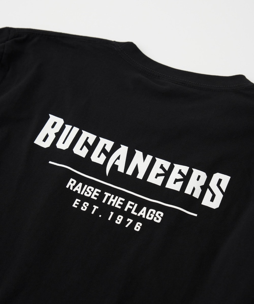 NFL ロングスリーブTシャツ（TB BUCCANEERS/バッカニアーズ）  詳細画像 BALCK 4
