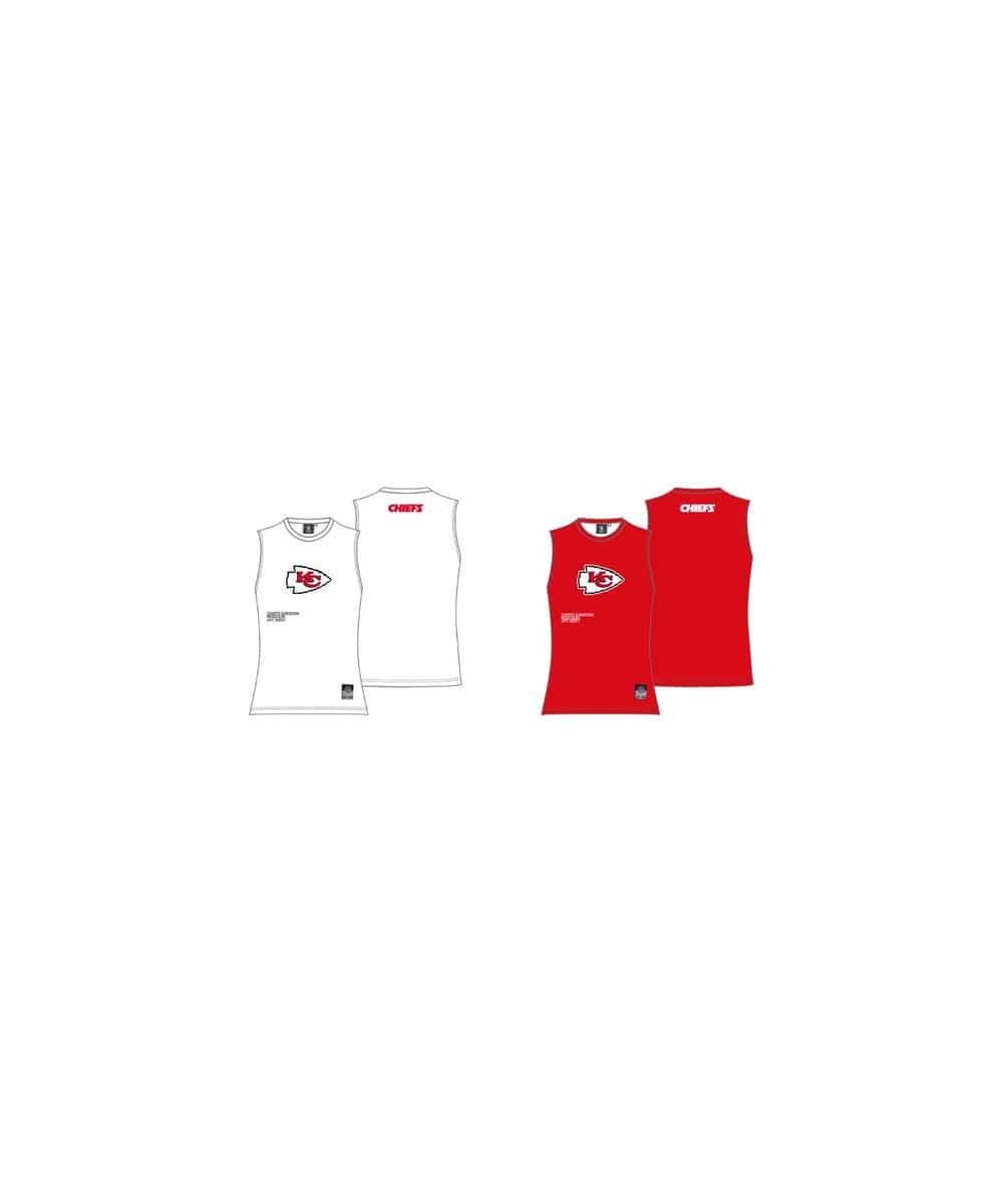 NFL  ノースリーブTシャツ（KC CHIEFS /チーフス） 詳細画像 RED 1