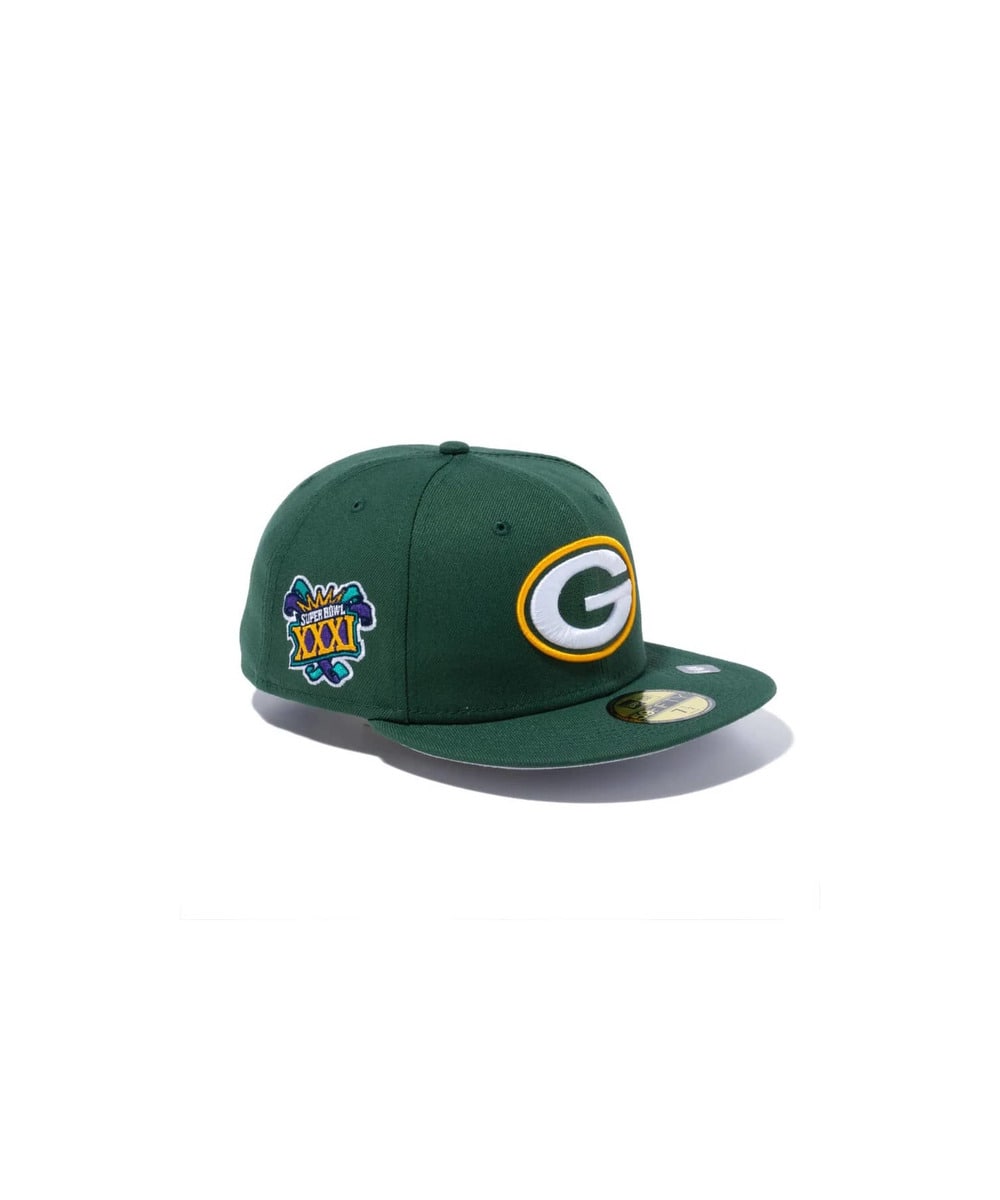 NFL　キャップ（GB PACKERS /パッカーズ）Patch up 5950 詳細画像 GREEN 1