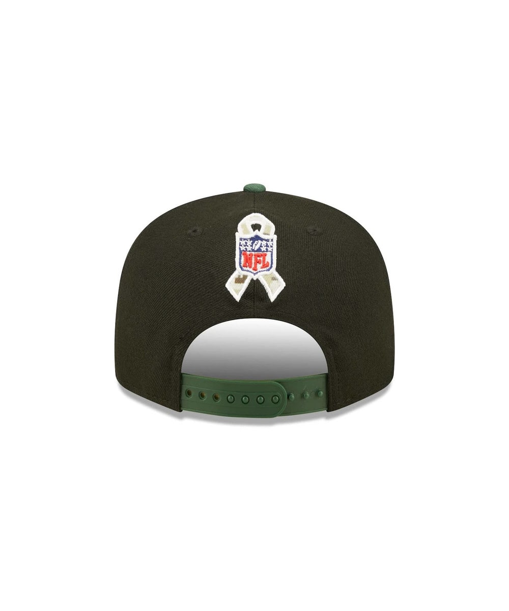 NFL　キャップ（GB PACKERS /パッカーズ） Salute To Service 9FIFTY  詳細画像 BLACK 2