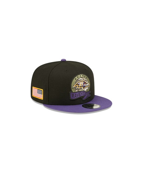 NFL　キャップ（BAL RAVENS /レイブンズ） Salute To Service 9FIFTY 