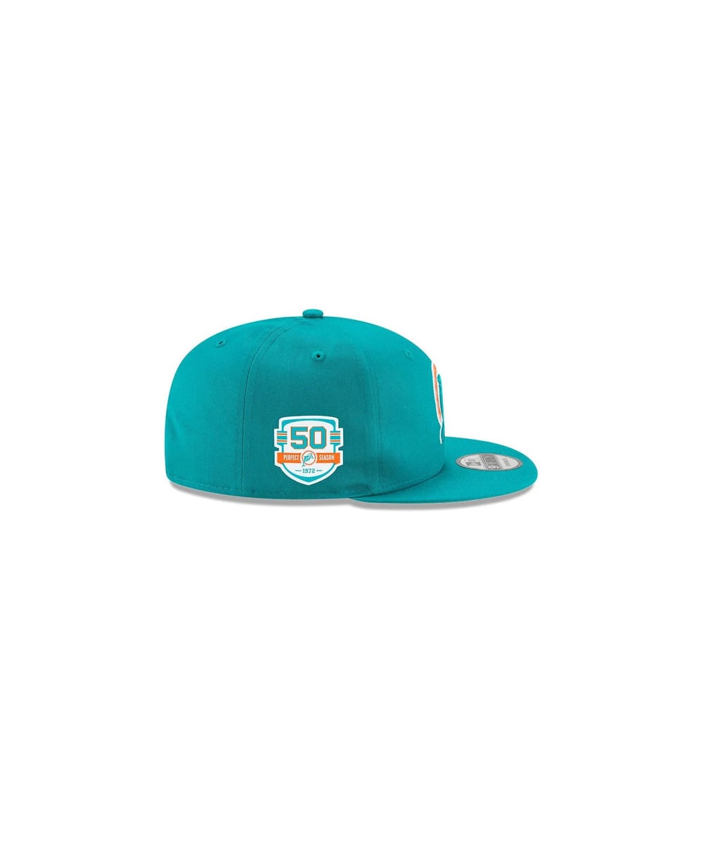 NFL　キャップ（MIA DOLPHINS/ドルフィンズ）Perfect Season 50th Anniversary Side Patch 9FIFTY 詳細画像