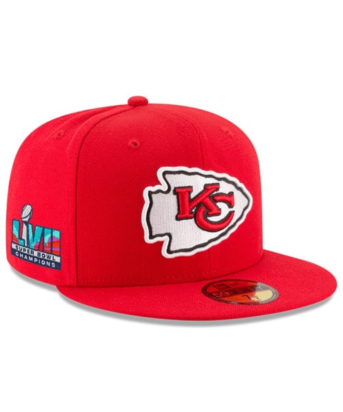 NFL　キャップ（KC CHIEFS/チーフス）Super Bowl LVII Champions Side Patch 59FIFTY