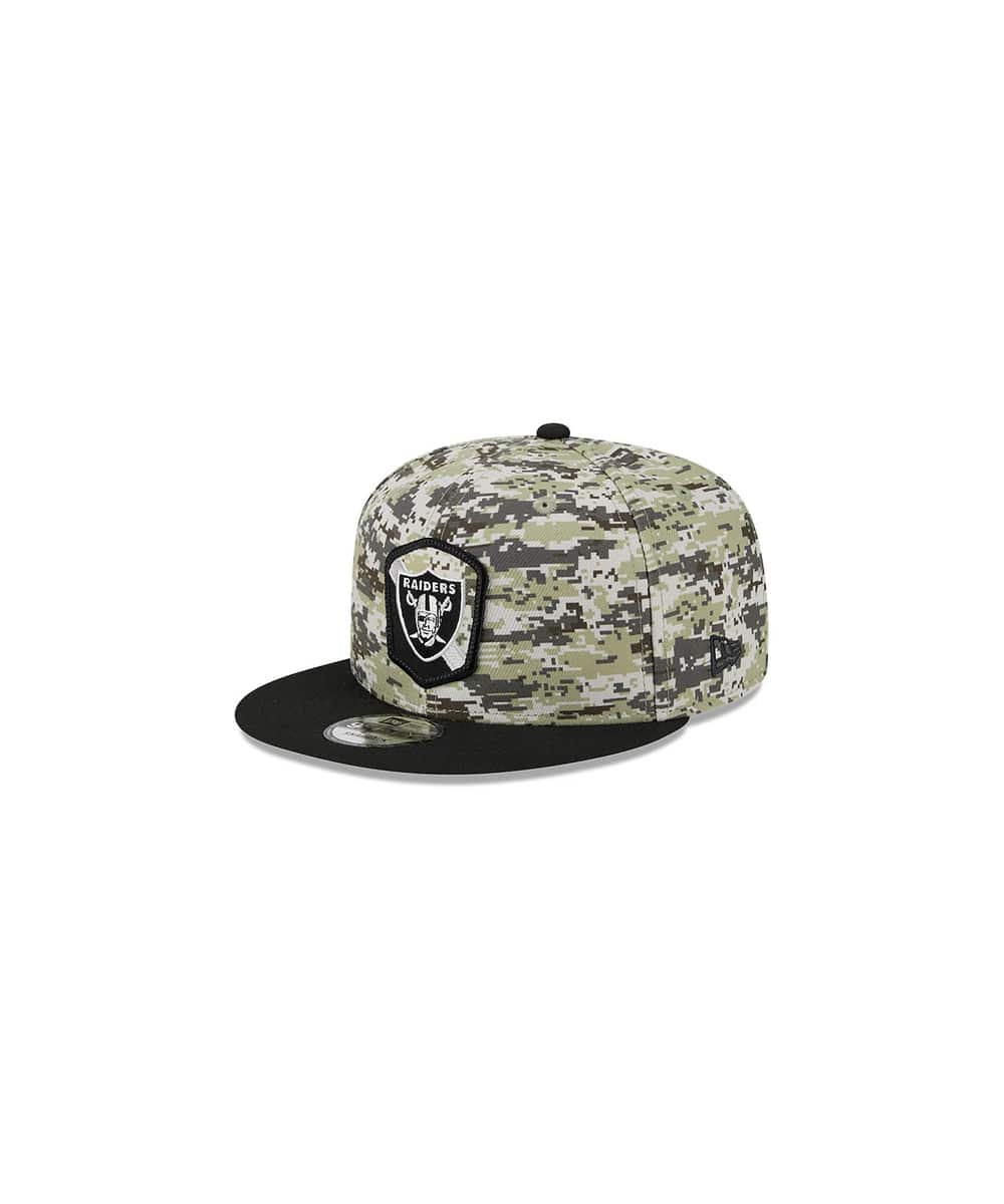 NFL　キャップ （LV RAIDERS /レイダース）2023 Salute To Service 9FIFTY  詳細画像