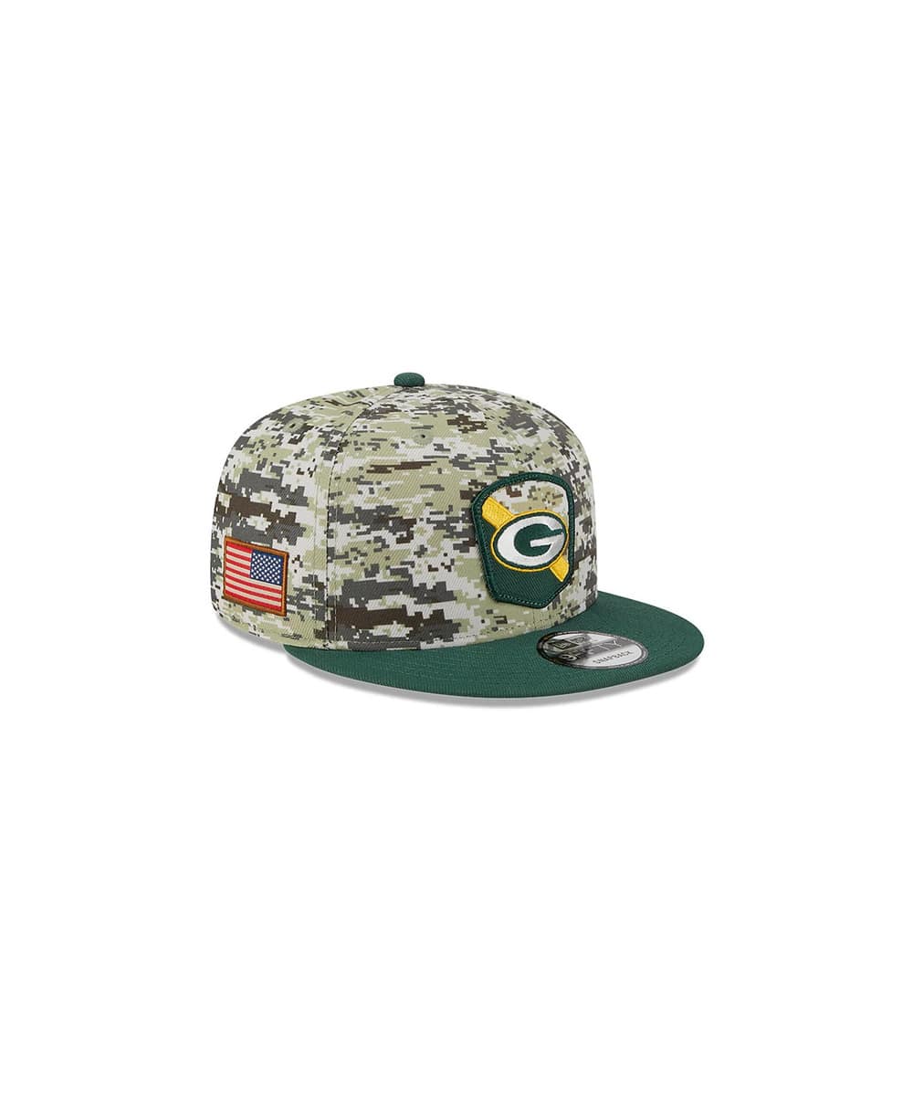 NFL　キャップ（GB PACKERS /パッカーズ）2023 Salute To Service 9FIFTY  詳細画像 CAMO 1