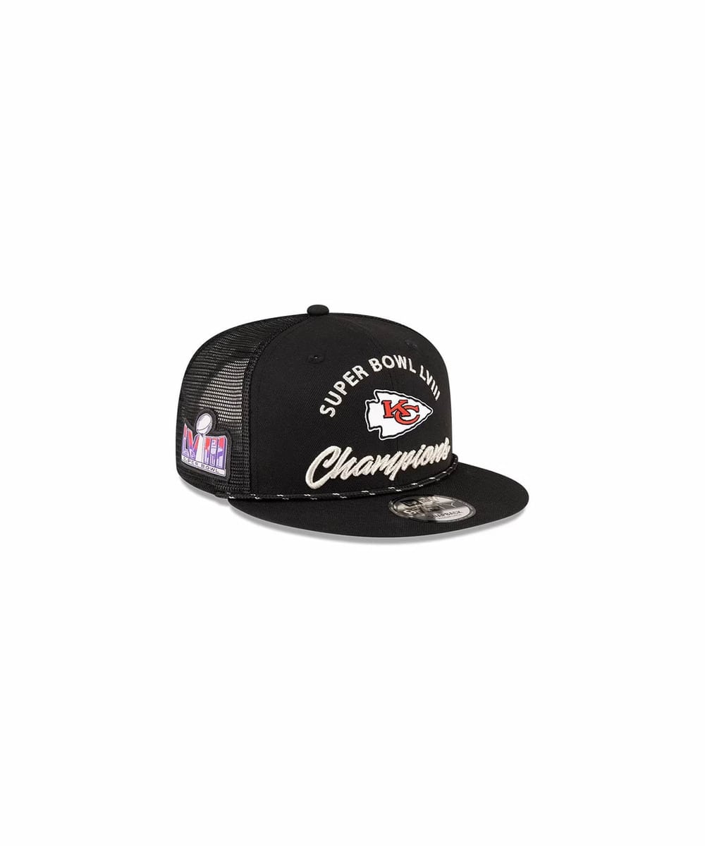 NFL キャップ（KC CHIEFS/チーフス）Super Bowl LVIII Champions Parade 9FIFTY  詳細画像 BLACK 1