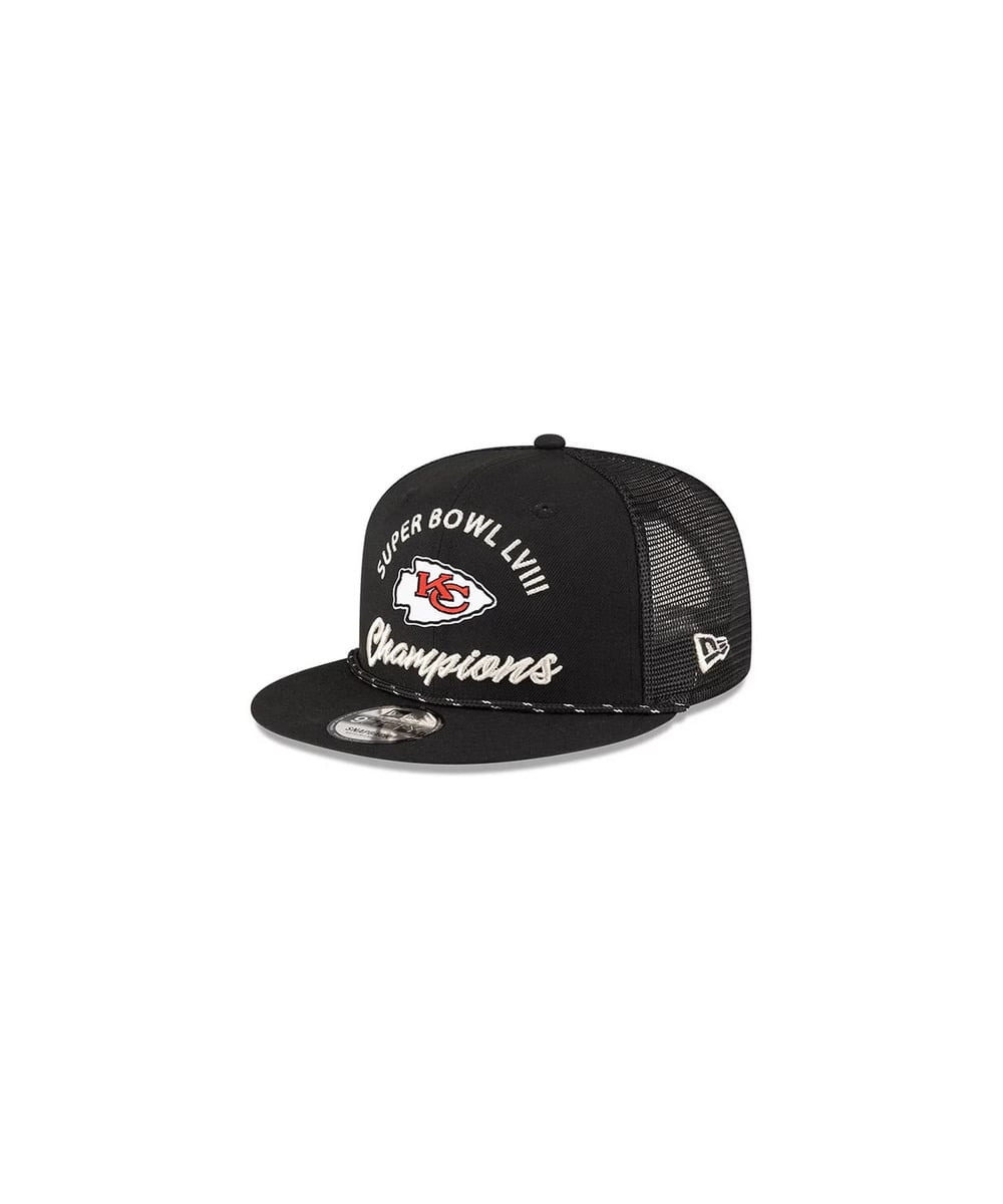 NFL キャップ（KC CHIEFS/チーフス）Super Bowl LVIII Champions Parade 9FIFTY  詳細画像 BLACK 2