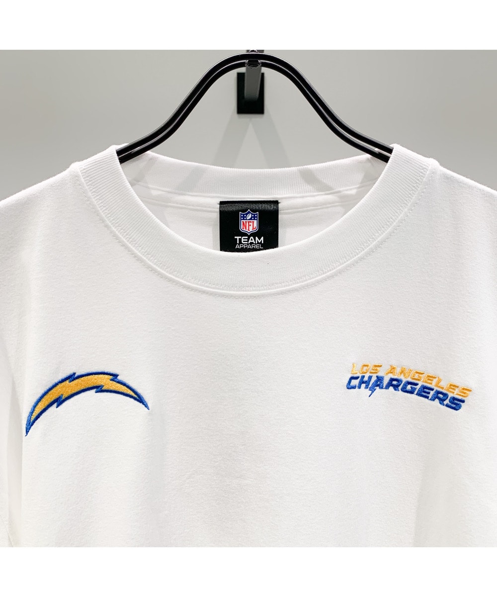 NFL 刺繍Tシャツ（LAC CHARGERS/チャージャーズ） 詳細画像 WHITE 3