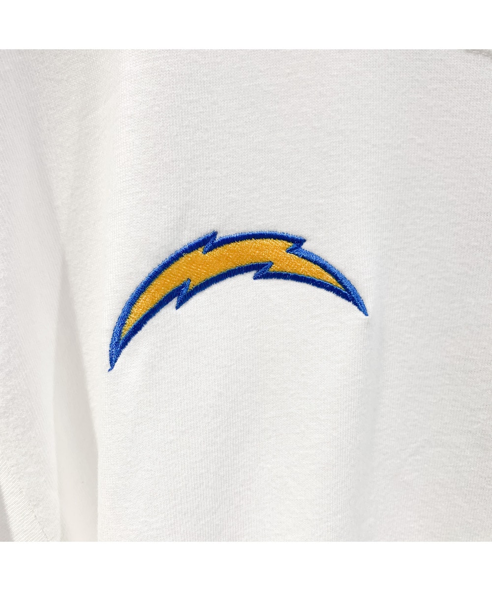 NFL 刺繍Tシャツ（LAC CHARGERS/チャージャーズ） 詳細画像 WHITE 5