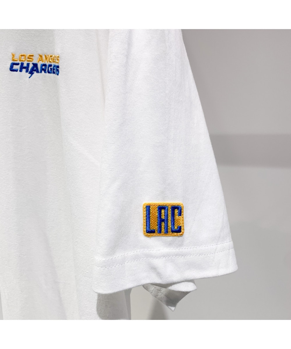 NFL 刺繍Tシャツ（LAC CHARGERS/チャージャーズ） 詳細画像 WHITE 6