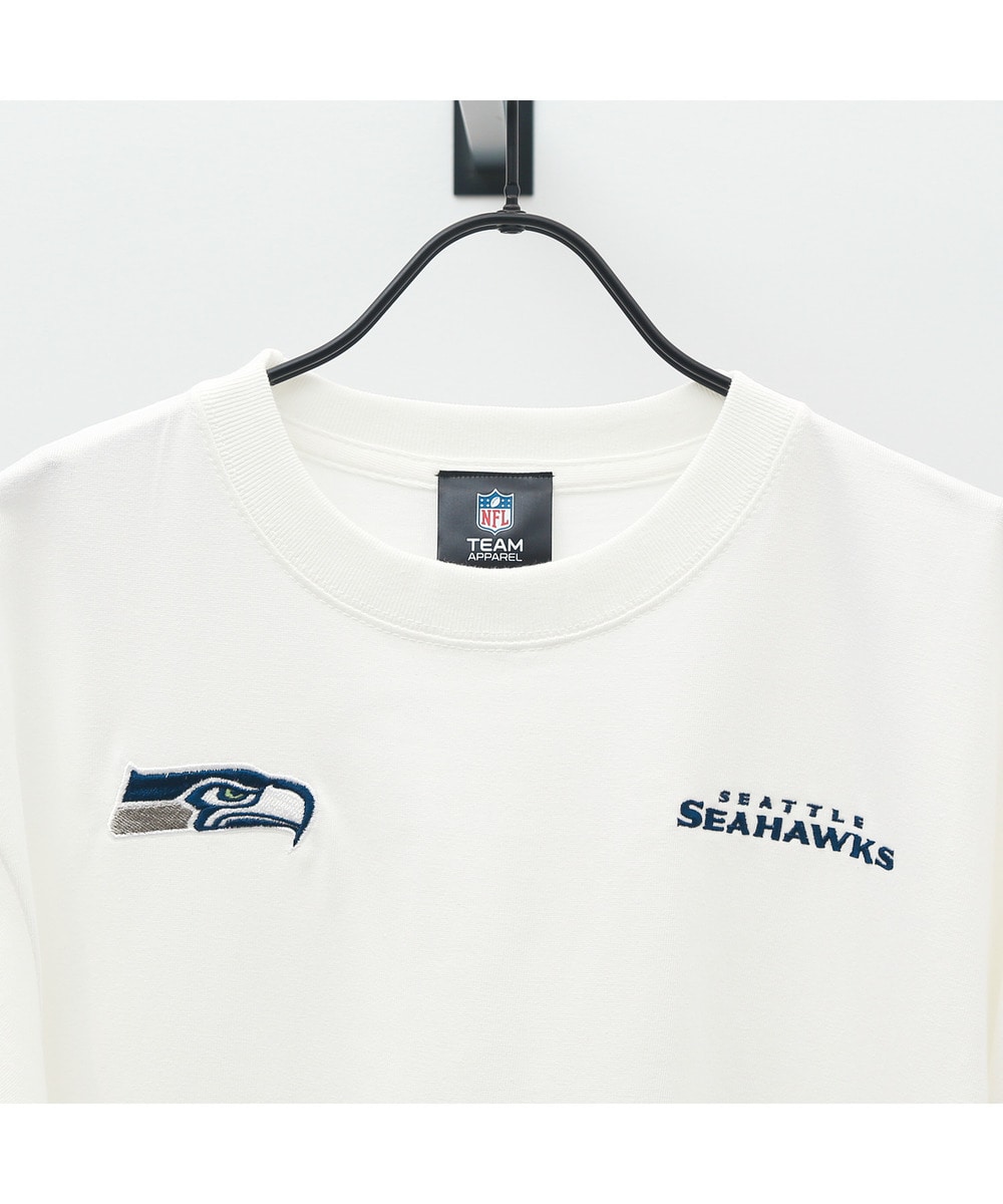 NFL 刺繍Tシャツ（SEA SEAHAWKS/シーホークス） 詳細画像 WHITE 3