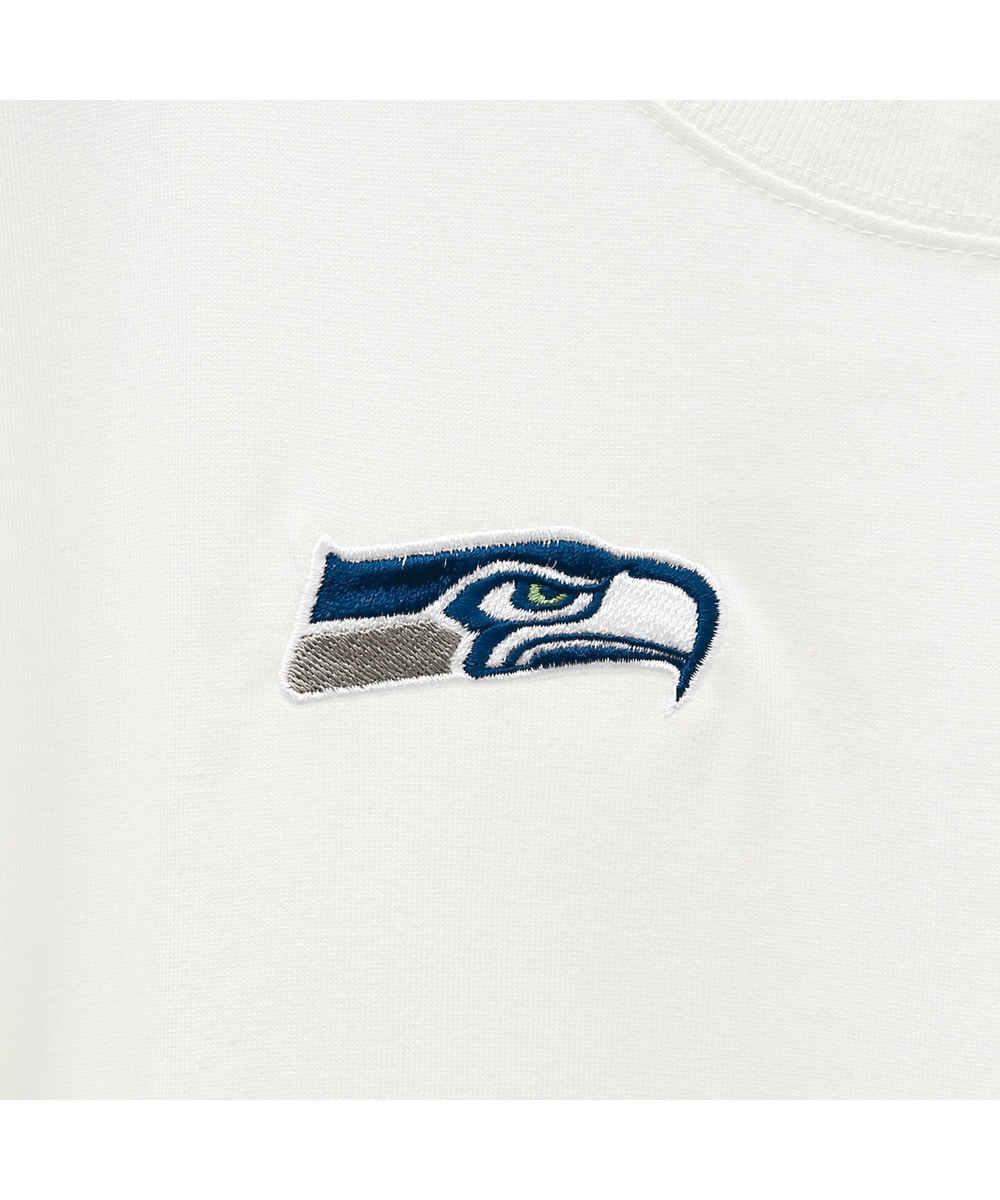 NFL 刺繍Tシャツ（SEA SEAHAWKS/シーホークス） 詳細画像 WHITE 4