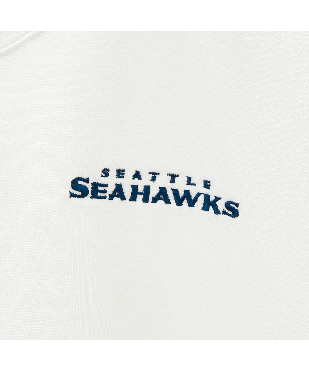 NFL 刺繍Tシャツ（SEA SEAHAWKS/シーホークス） 詳細画像 WHITE 5