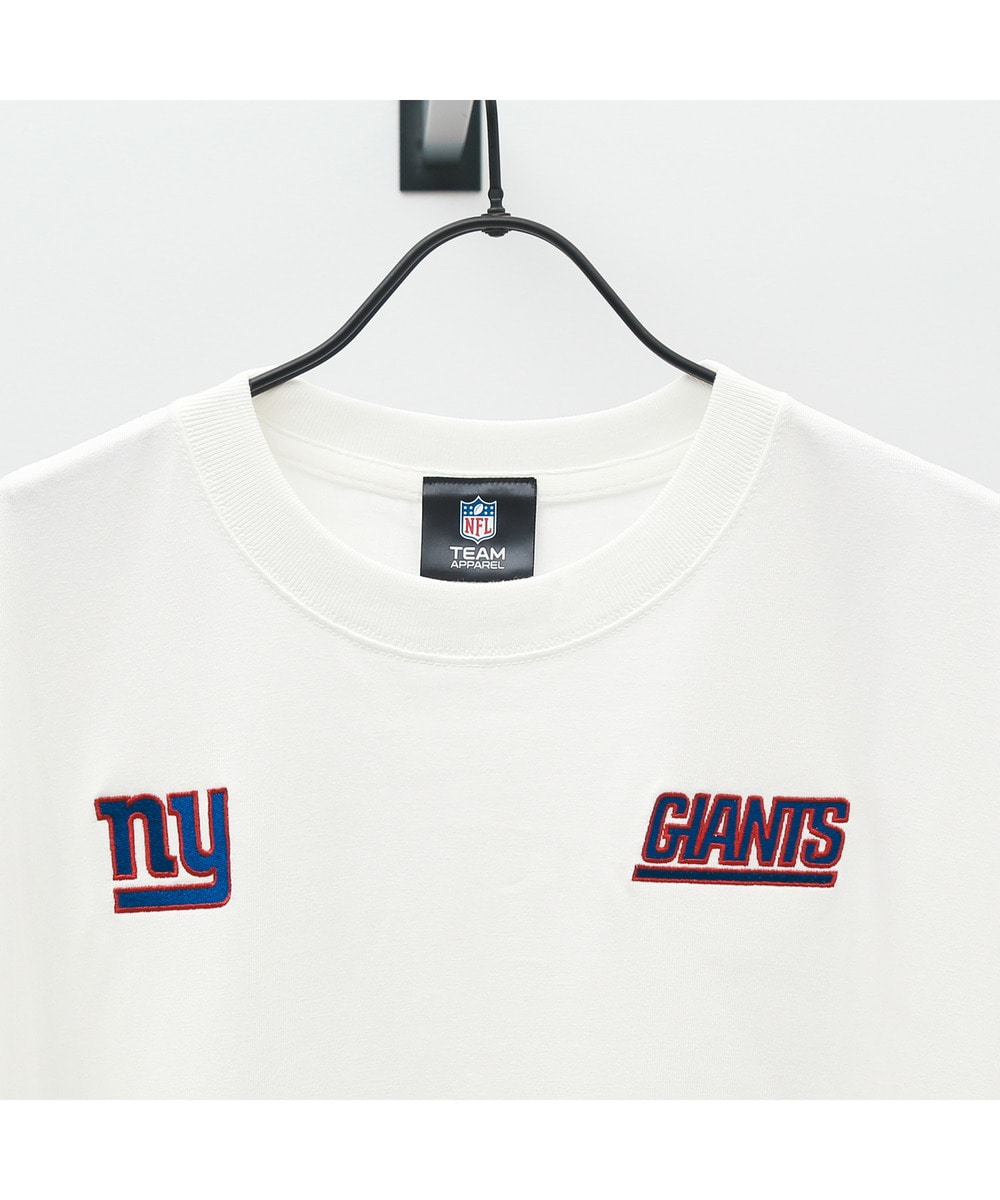 NFL 刺繍Tシャツ（NYG GIANTS/ジャイアンツ） 詳細画像 WHITE 3