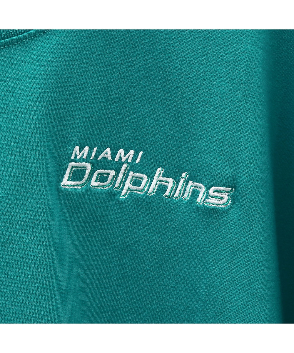 NFL 刺繍Tシャツ（MIA DOLPHINS /ドルフィンズ） 詳細画像 GREEN 3