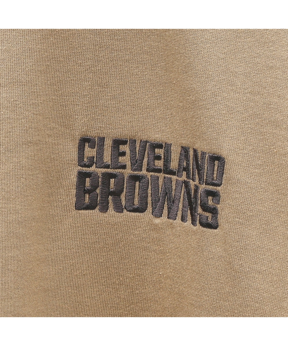 NFL 刺繍Tシャツ（CLE BROWNS/ブラウンズ） 詳細画像 SAND 5