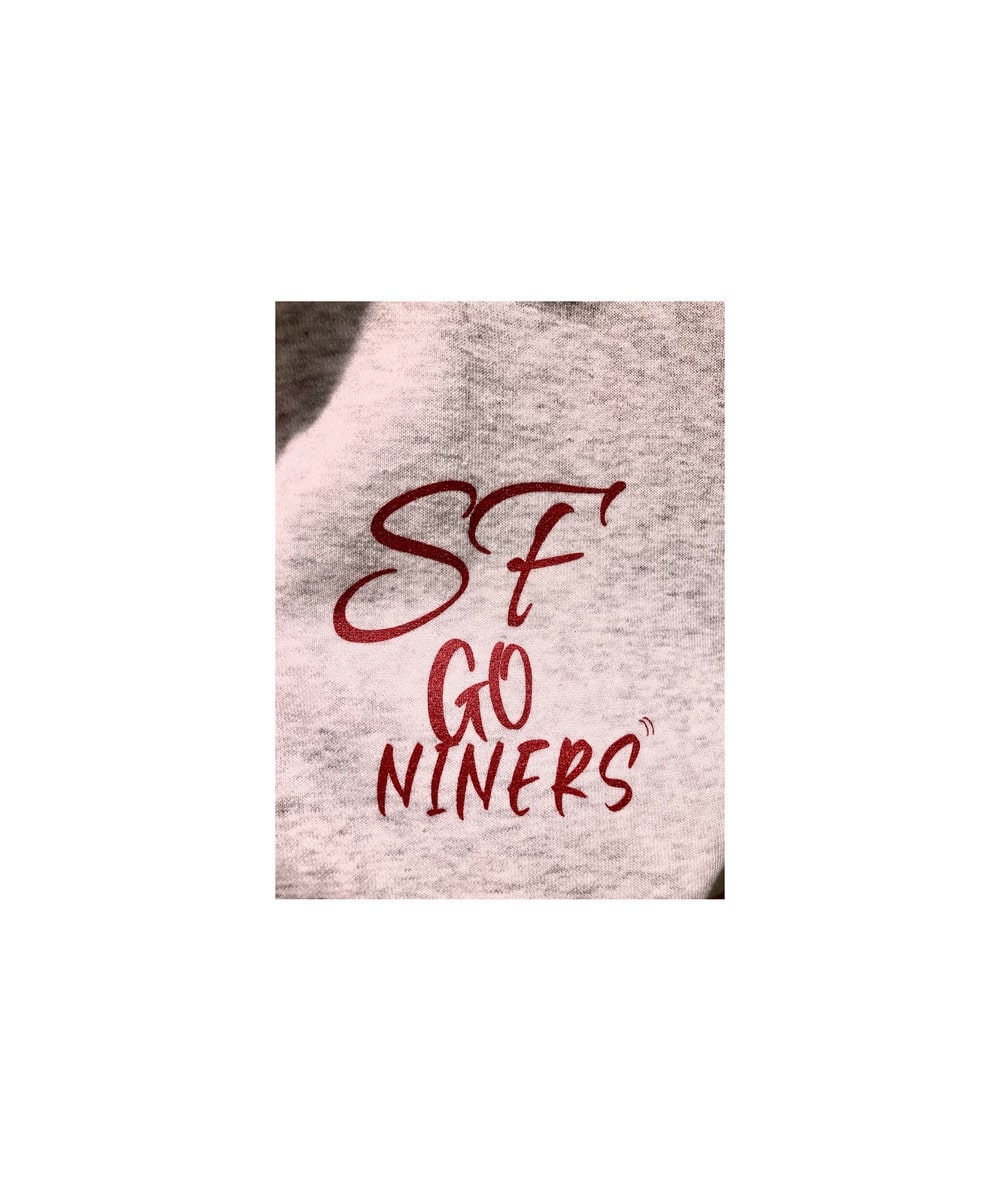 NFL 刺繍パーカー（SF 49ERS/フォーティナイナーズ） 詳細画像 ASH 3