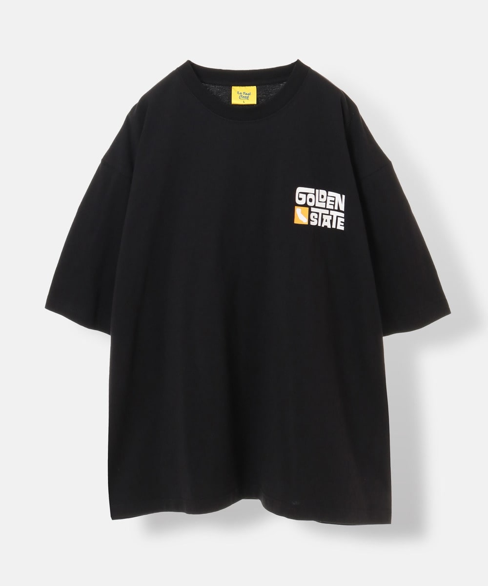 【Golden State×URBAMENT】ワイドTシャツ 詳細画像 BLACK 2