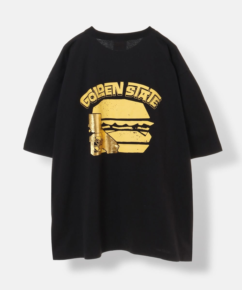 【Golden State×URBAMENT】ワイドTシャツ 詳細画像 BLACK 1