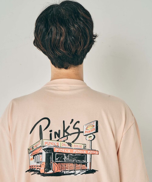 【 PINK'S HOTDOG×URBAMENT】ワイドTシャツ