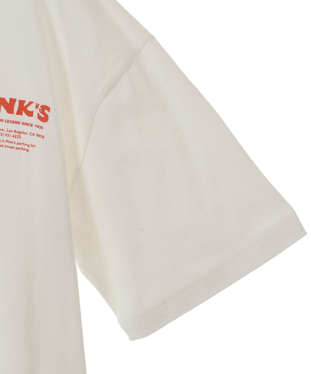 【 PINK'S HOTDOG×URBAMENT】ワイドTシャツ 詳細画像 オフ 7