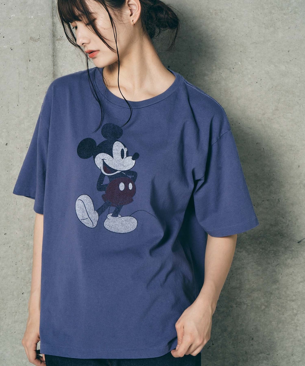 ARTEX Mickey Mouse ミッキーマウス Tシャツ 詳細画像 BLUE 3